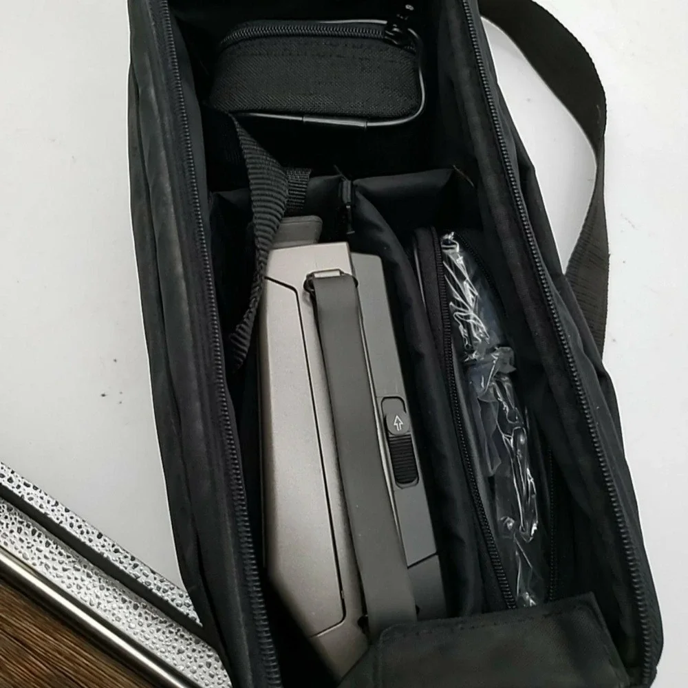 Vintage Polaroid Spectra System Instant Camera Gray Bag Remote Filters‎ Kit